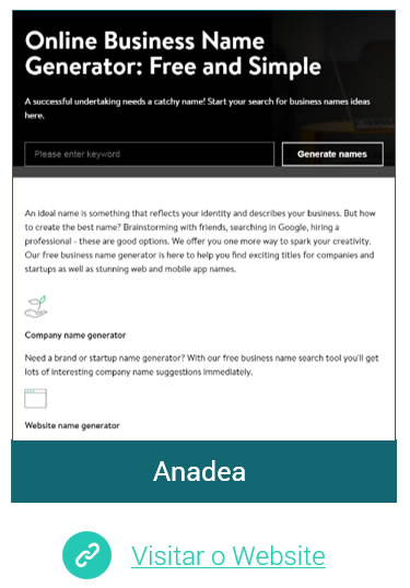 online shop name generator anadea