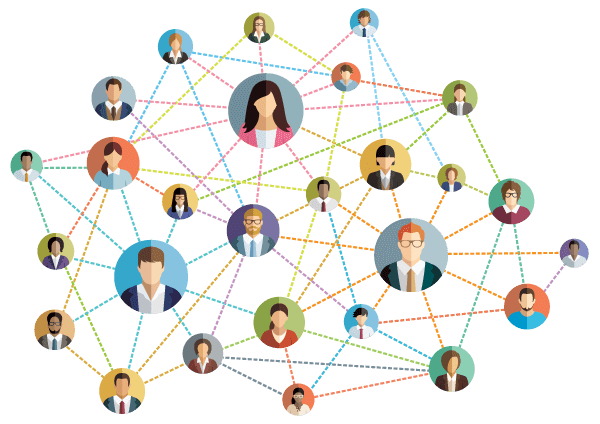 Rede de Afiliados para E-commerce e-commerce connected affiliates people